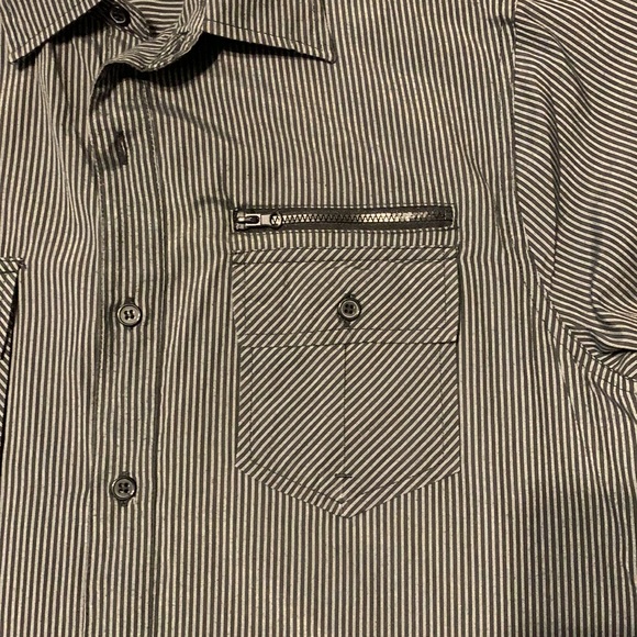 Mens Montage button up long sleeve - Picture 8 of 10